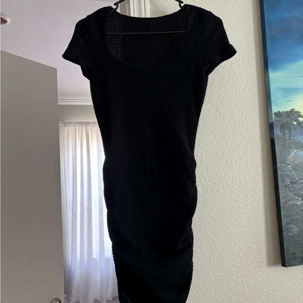 SHEIN Black Mini Dress